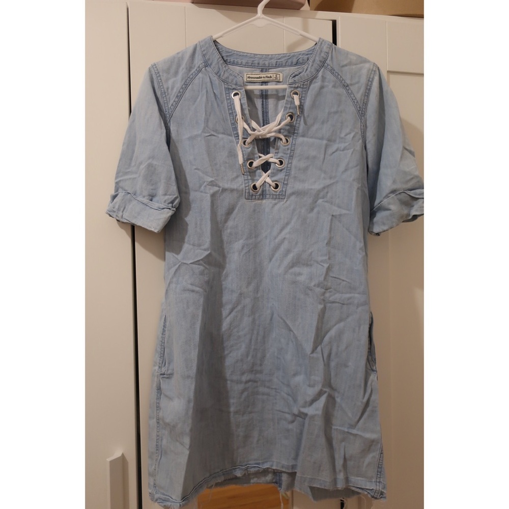 Blue Dress (A&F)- S